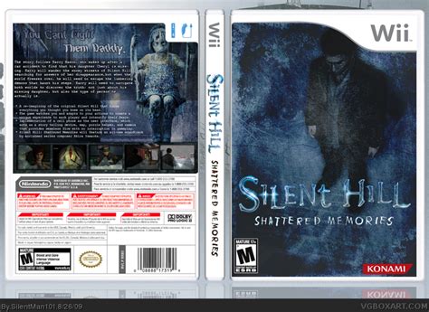 Silent Hill Shattered Memories Wii Box Art Cover By Silentman101