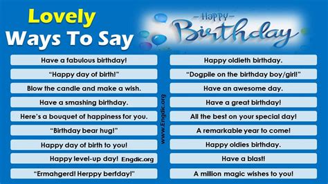Fun Ways To Say Happy Birthday Over Text