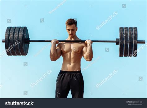 Muscular Man Beautiful Pumped Body Naked Stock Photo Shutterstock