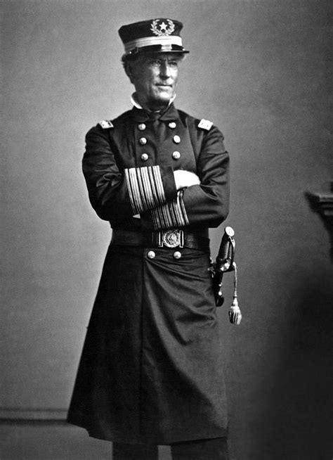 Admiral Farragut Civil War 1863 Photograph By War Is Hell Store