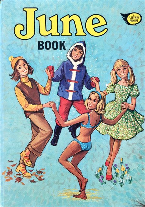 June Annual 1976 Music Magpie Great Memories Vintage Girls Fun Games