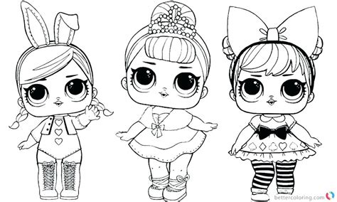 I hope you enjoy these cute lol dolls coloring sheets. Lol Doll Coloring Pages - Coloring Home