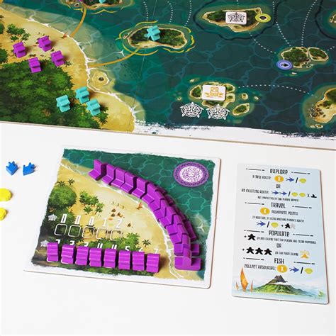 Buy Polynesia Board Game Expansion Map Strategy Board Game