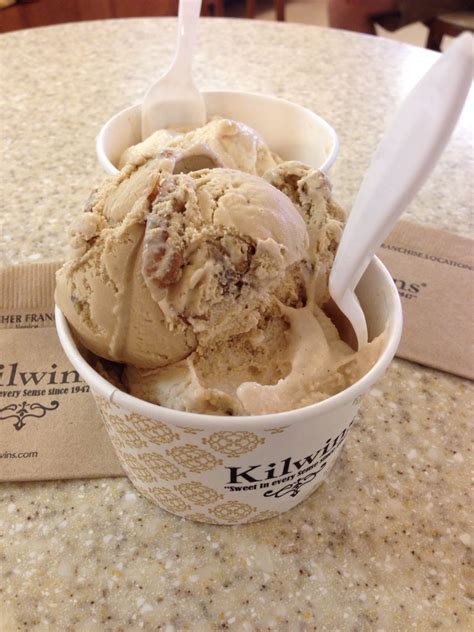 Two Scoops At Kilwins On St Armand S Circle Butter Pecan And Cinnamon