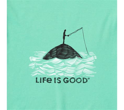 Life Is Good Mens Anything Biting Crusher Litetee