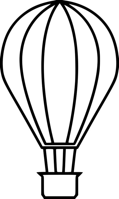Paper hot air balloon easy colorful summer kids craft. Hot Air Balloon Svg Png Icon Free Download (#538528 ...