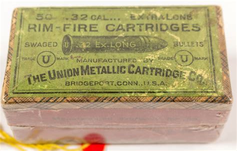 Union Metallic Cartridge 32 Cal Extra Long Rim Fire Cartridges