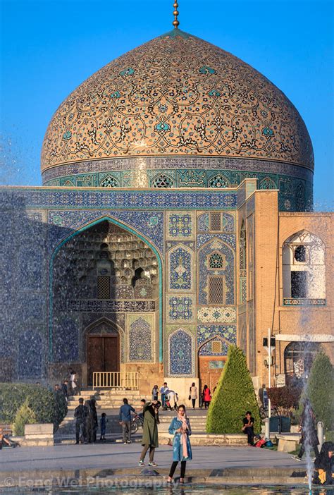 Sheikh Lotfollah Mosque Isfahan Iran Details Of The Magn Flickr