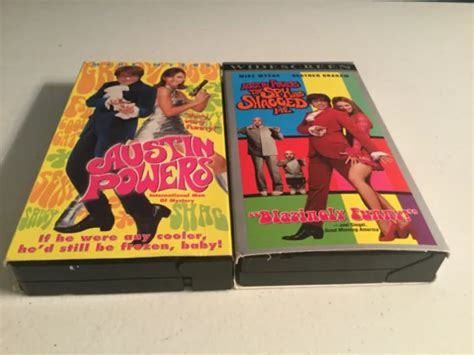 Austin Powers Vhs Movies Mike Myers Elizabeth Hurley Heather Graham 7