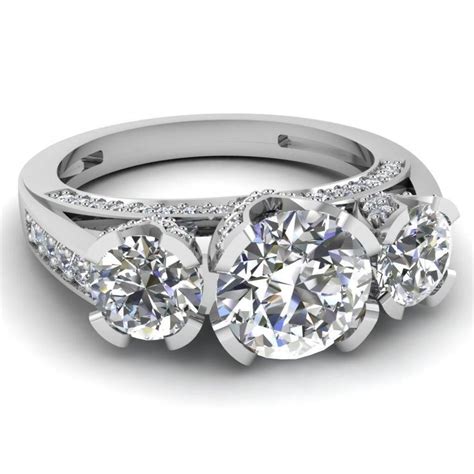 Diamond Art Rings At Jcpenney Vintage Engagement Rings Round Diamond