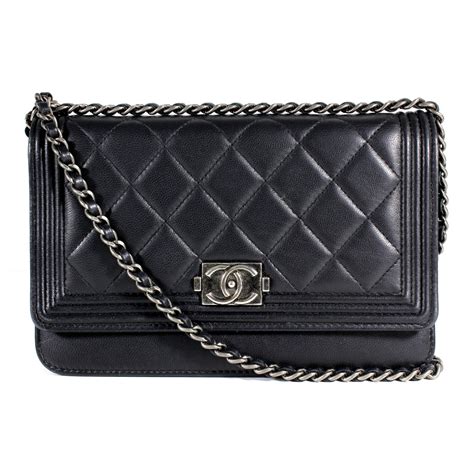 Chanel Clutch Bags Clutch Bags Leather Black Ref14652 Joli Closet