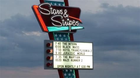 Things to do hotels blogs. Theater Sign - Picture of Stars and Stripes Drive In ...