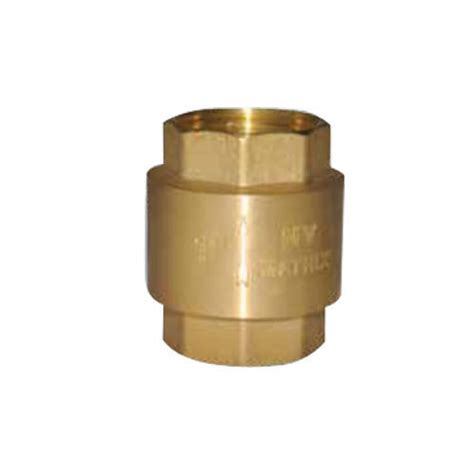 Brass Vertical Check Valve Pressure Medium Pressure At Best Price In