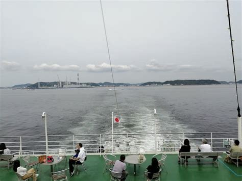 【速報！】 私は今、東京湾フェリーで南房総へ向かって船旅中です お良しなさい日記♪