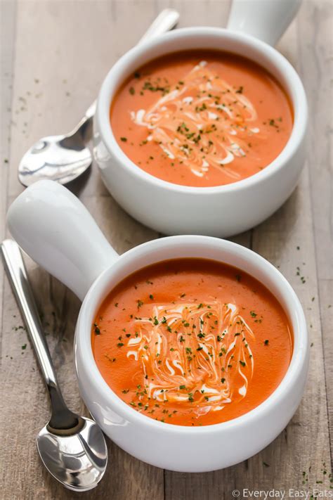 Instant pot (tomato based) ham and bean soup. Creamy Tomato Soup | Everyday Easy Eats