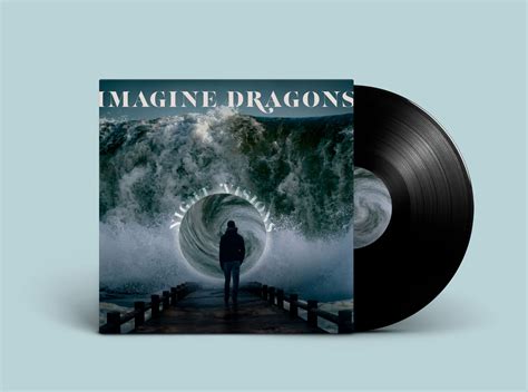 Imagine Dragons Album Cover By Katie Camm On Dribbble