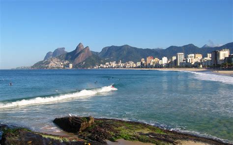 Ipanema Beach Rio De Janeiro Brazil World Beach Guide