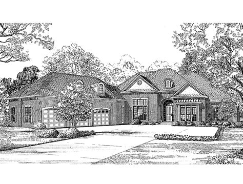 Contemporary Style House Plan 4 Beds 45 Baths 4300 Sqft Plan 17
