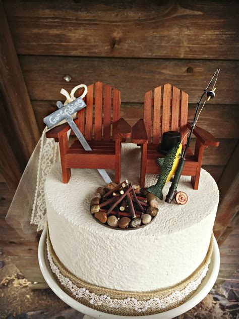 Novelty Wedding Cake Toppers Fishing Unique And Different DESIGN Ideas