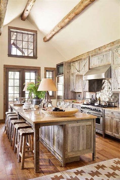 Vintage Kitchen Design With Rustic Styles Homemydesign