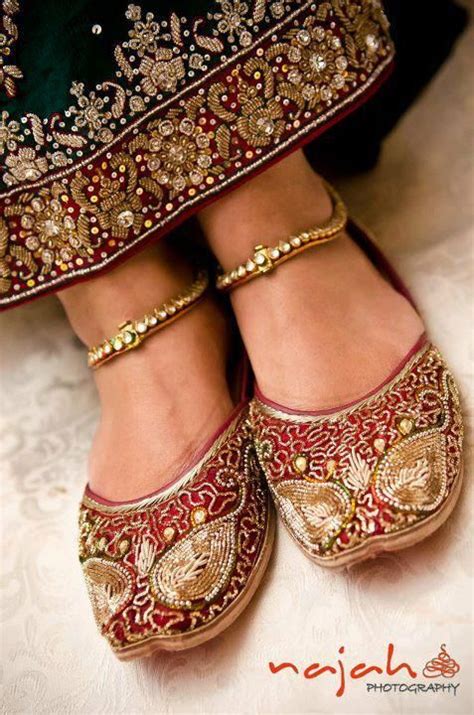 Dulhan Indian Pakistani Bollywood Bride Desi Wedding Payal Indian Shoes Pakistani Shoes