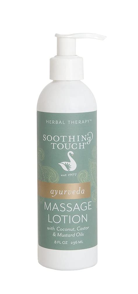 ayurveda massage lotion by soothing touch 8 oz dc stewart labs cosmetics store