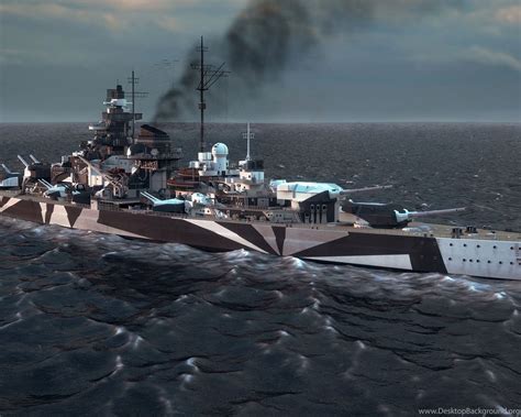 4 German Battleship Tirpitz Hd Wallpapers Desktop Background