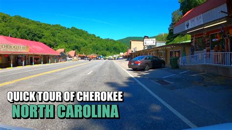 Quick Tour Of Cherokee North Carolina Youtube