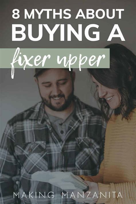 8 Common Myths About Buying A Fixer Upper Making Manzanita