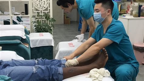 Chinese Foot Spa And Foot Massage Part1 Youtube