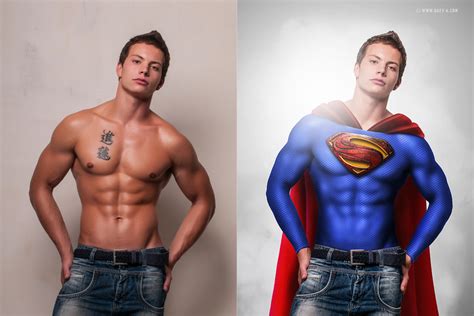 Superman Body Transformation Photo Effects Photoshop Tutorial Rafy A