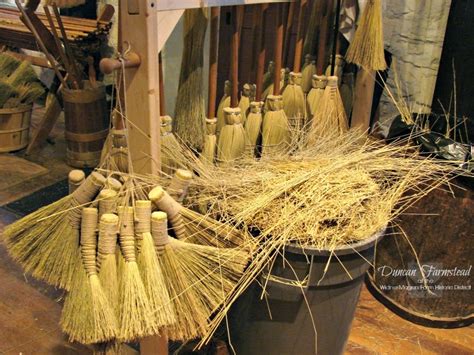 Duncan Farmstead The Folk Art Of Brooms And Broom Making