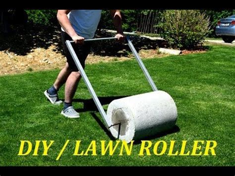 Maybe you would like to learn more about one of these? DIY | How To Make A Garden/Lawn Roller - YouTube in 2020 | Lawn rollers, Diy lawn, Lawn