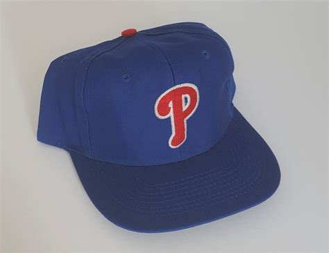 Vintage Philadelphia Phillies Snapback Hat Mlb Vtg By