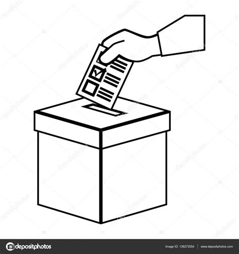 Hola votar este dibujo porfa, es de la asociación pauta y es por una buena causa. de la mano humana con la tarjeta de voto — Vector de stock ...