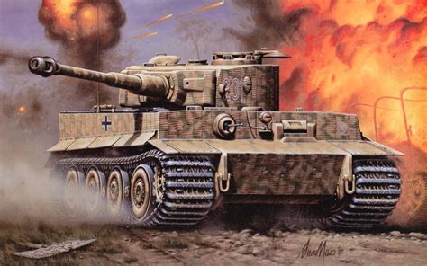 Tank Tiger Masterpiece From World War Modern Warfare