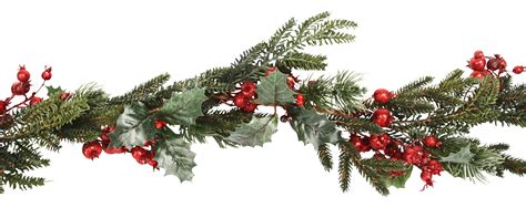 Christmas garland wreath , christmas pine deco garland , christmas decor illustration png clipart. Christmas Garland PNG Transparent Image | PNG Mart