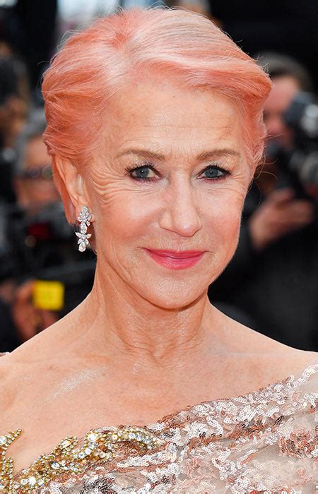 18 Celebrities With Pink Hair From Helen Mirren To Lady
