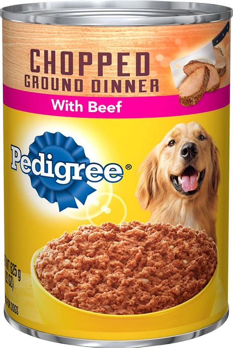 By 1941, 90 percent of the dog food sold in the u.s. Pedigree Chopped Ground Dinner With Beef Canned Dog Food ...