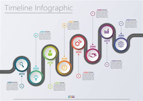 Business Road Map Timeline Infographic Icons Designed For Abstract Da6