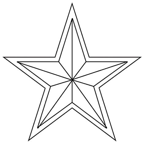 Desenho Da Estrela De Natal