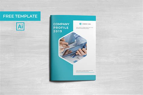 Creative Company Profile Free Template Download On Behance Regarding