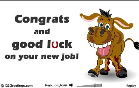 27 Very Best Good Luck For You Job Wishes Pictures