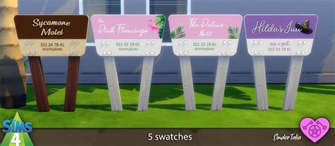 Sims 4 Led Signs Cc