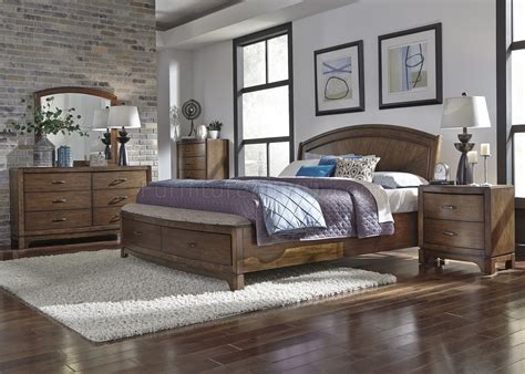 View all living room furniture. Avalon III Bedroom 5Pc Set 705BR-QPBS in Pebble Brown by ...