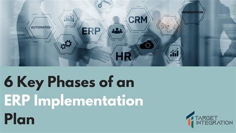 Erp Implementation Plan Six Key Phases And Best Practices