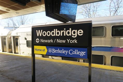 NJ TRANSIT Transforms Woodbridge Station into 'Home of Berkeley College'