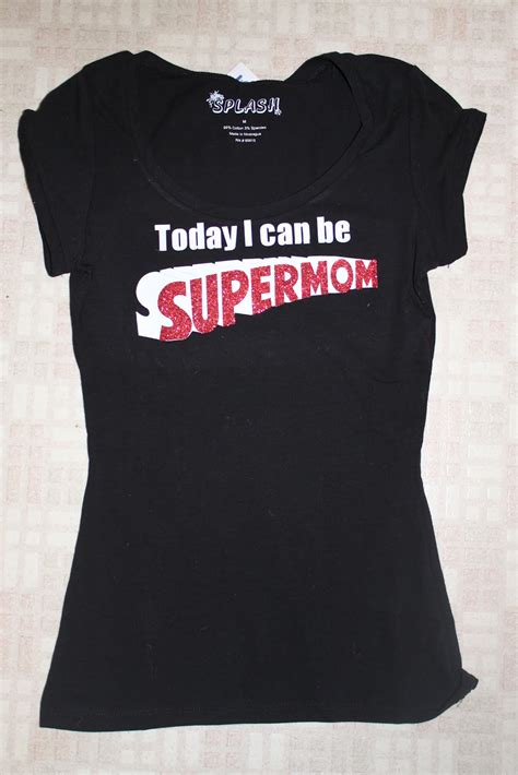 Supermom shirt • Keeping it Simple