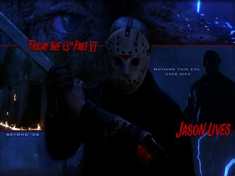 Friday The 13th Part 6 Jason Lives Jason Voorhees Wallpaper