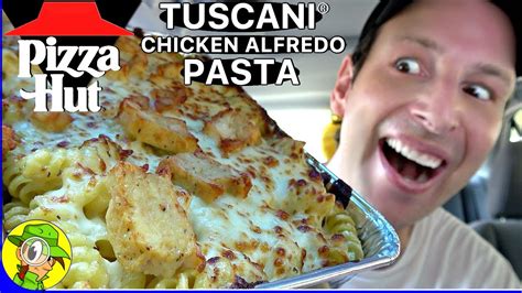 Pizza Hut Tuscani Chicken Alfredo Pasta Review 🍕🐔🍝 Peep This Out 🕵